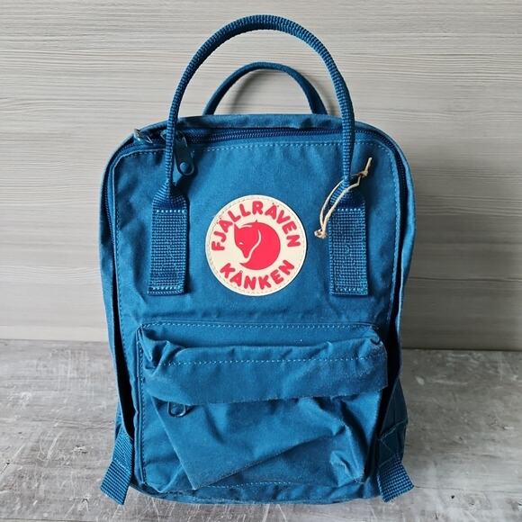 Fjallraven Kanken Classic MINI Backpack Dark Teal 23561 Outdoor Gorpcore NICE